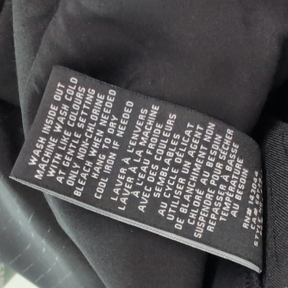 Seven For All Mankind High Waist Metallic Stripe Wide-Leg Trousers Career M - Picture 11 of 12